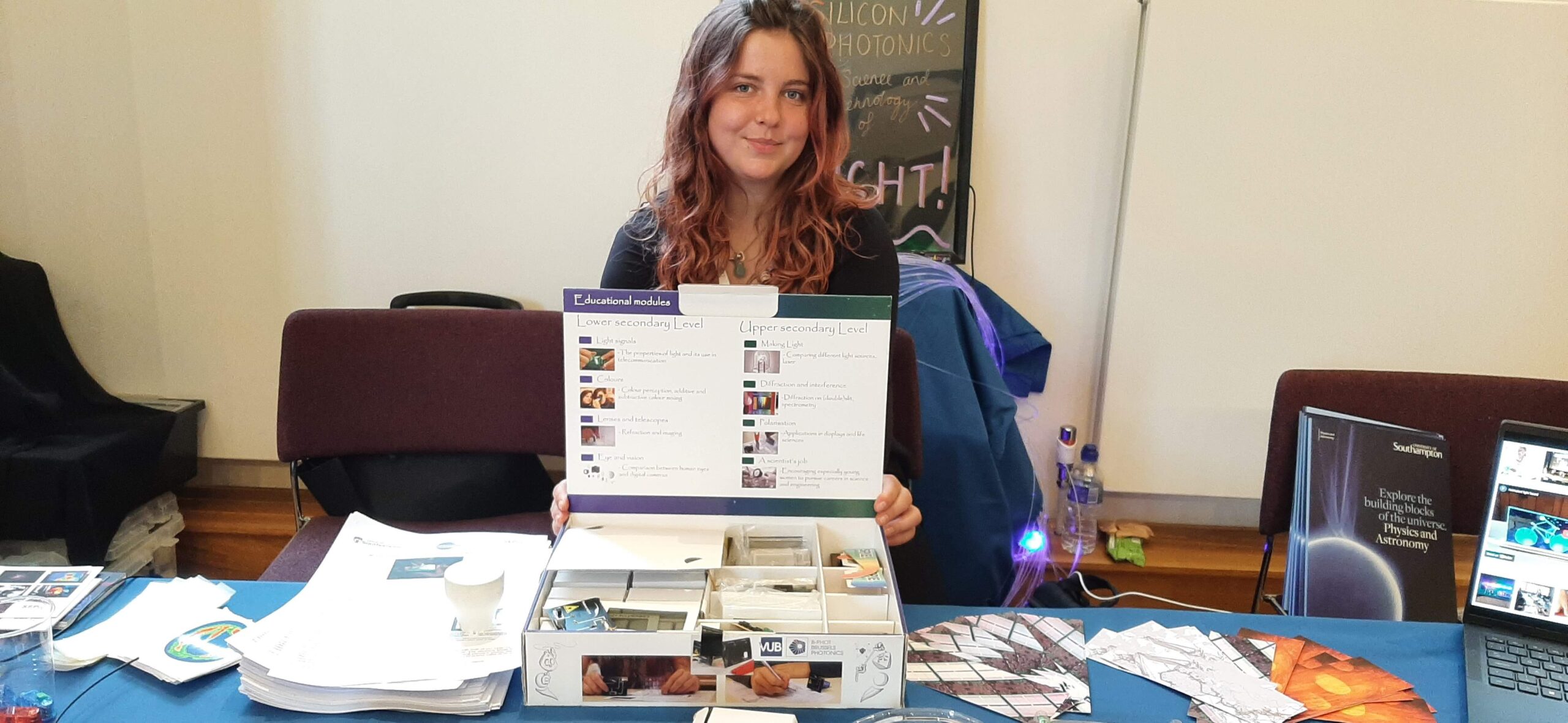 CORNERSTONE at the Physics Partners Festival – Getting Photonics into the Hands of Teachers